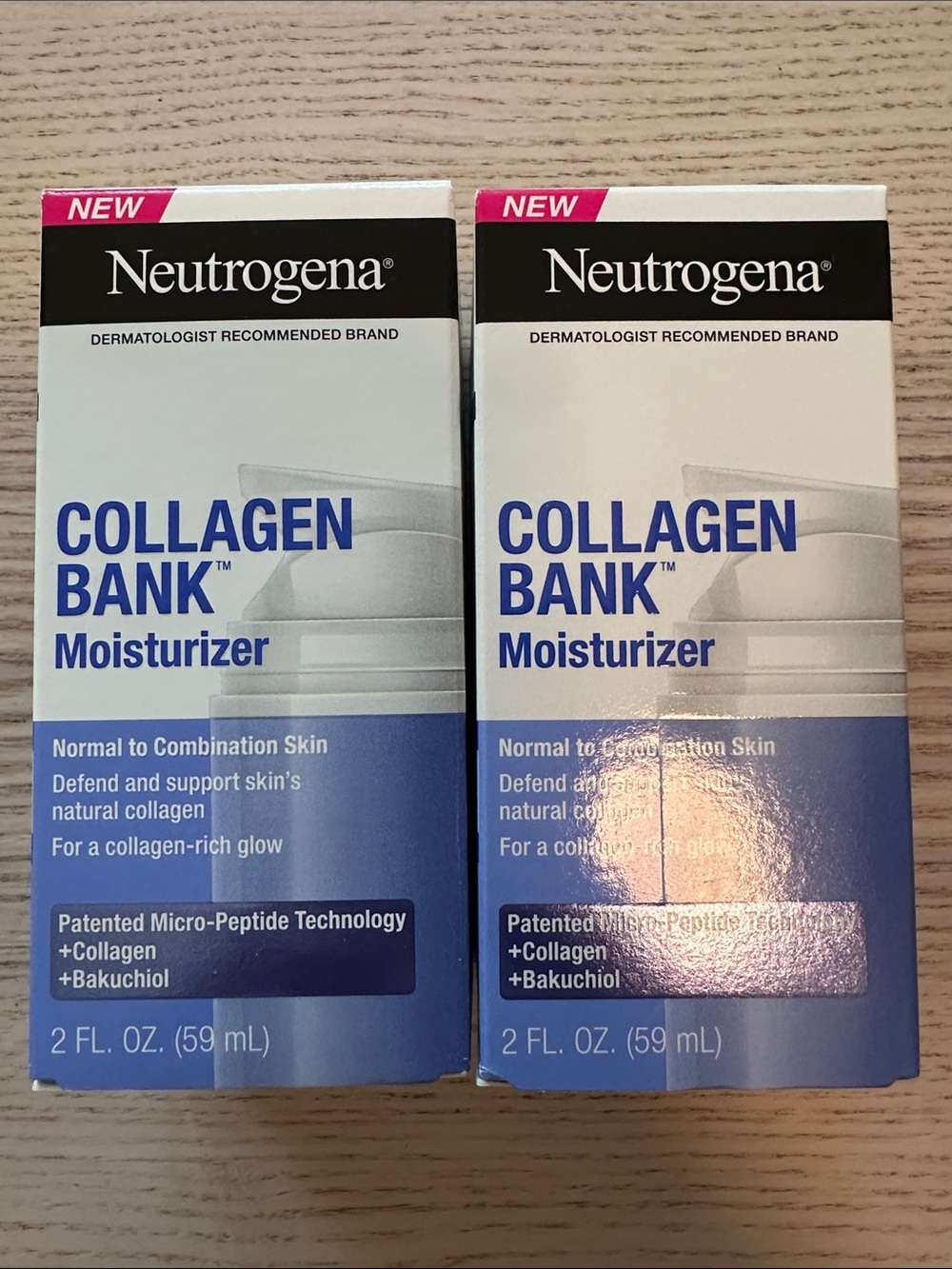 Neutrogena Collagen Bank Moisturizer (2 pack)